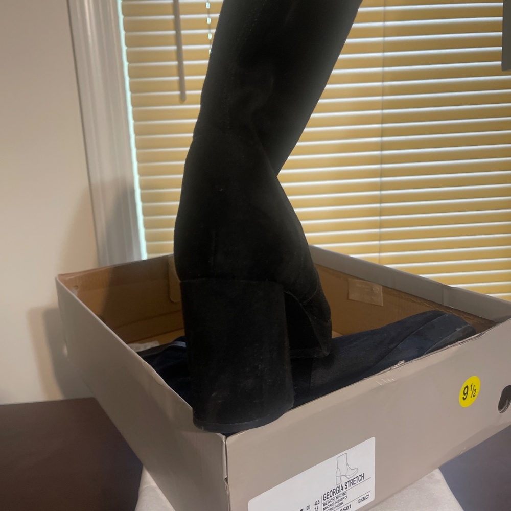 Black over ankle boot - Picture 3 of 4